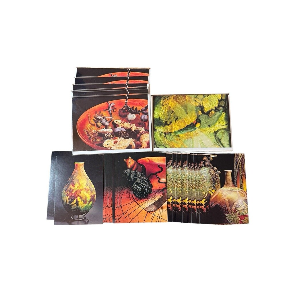 Lot of 24 William Morris Native Species Greeting & Post Card George R. Stroemple